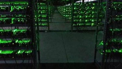 Large scale mining farm operations